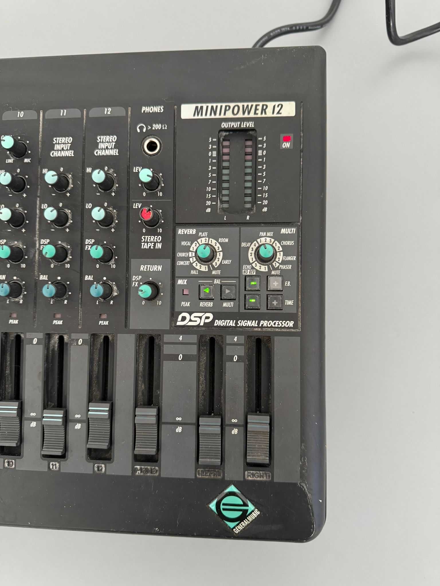 Mikser MINIPOWER 12 General Music LEM DSP Mega Unikat