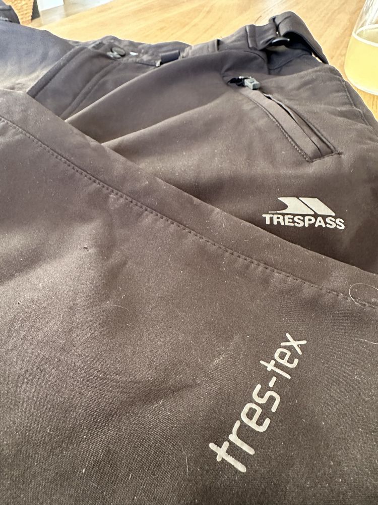Spodnie narciarskie TRESPAS softshell rozm M