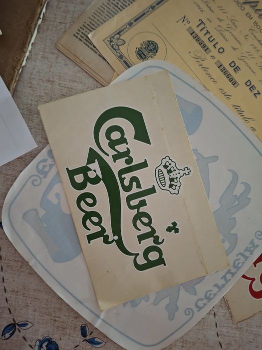 4 autocolantes cerveja