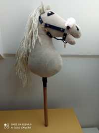 Hobby horse ręcznie robiony handmade ogłowie
