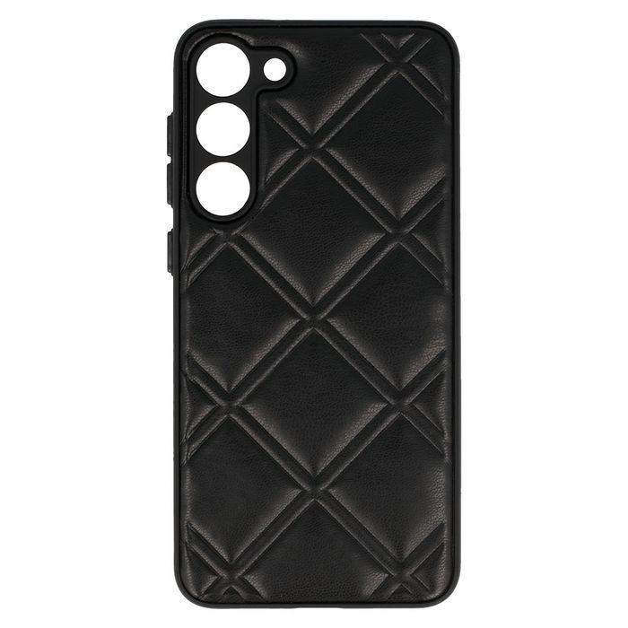 Leather 3D Case Do Samsung Galaxy S23 Plus Wzór 3 Czarny