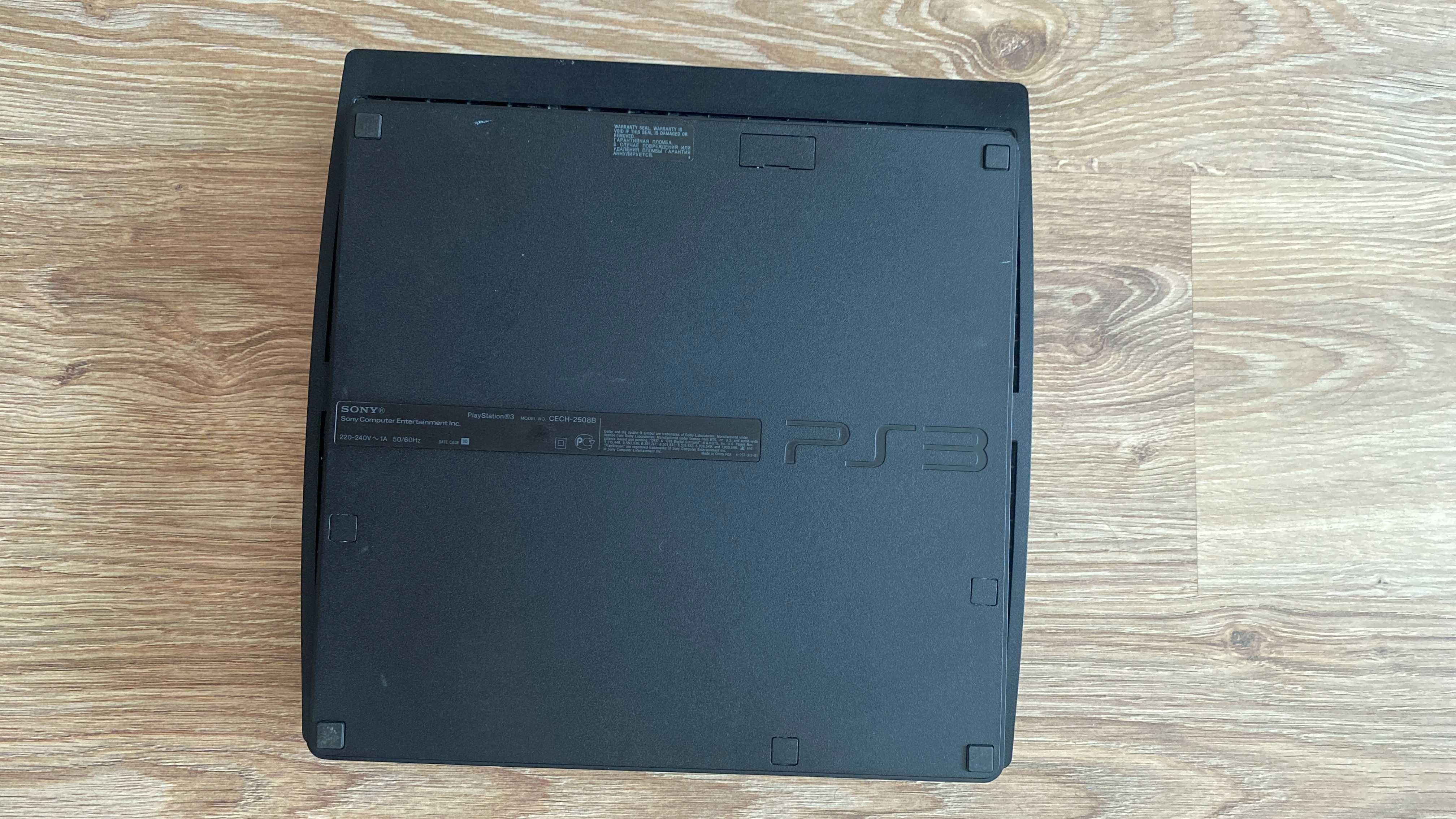 PlayStation 3 Slim 320 з одним джойстиком та ІГРАМИ! ps3 slim 320gb