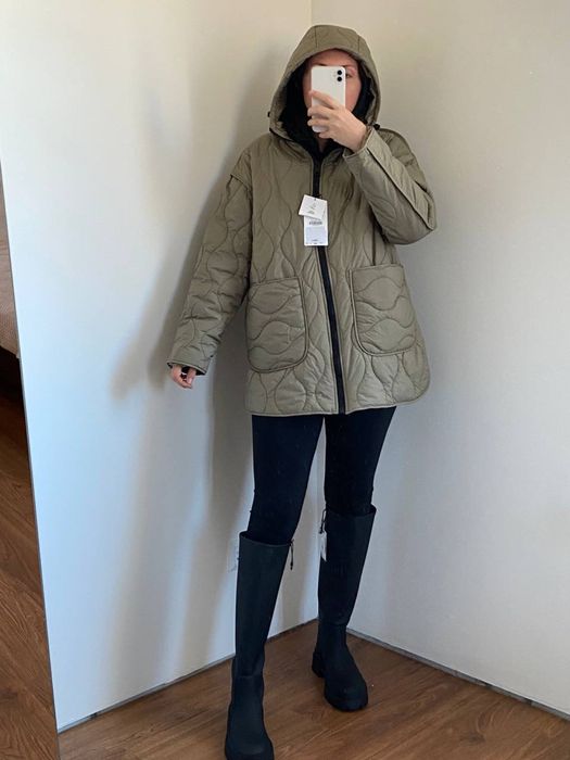 Zara демісезонна куртка С/М, zara куртка С/М