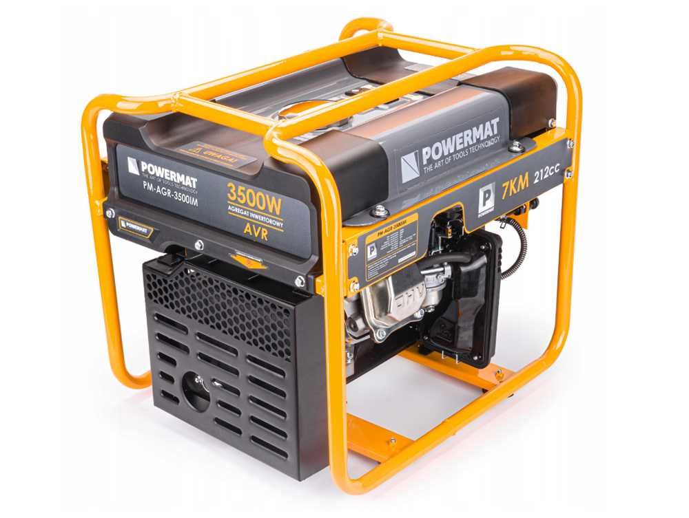 POWERMAT Agregat Prądotwórczy Generator Inwertorowy3500w PM-AGR-3500IM