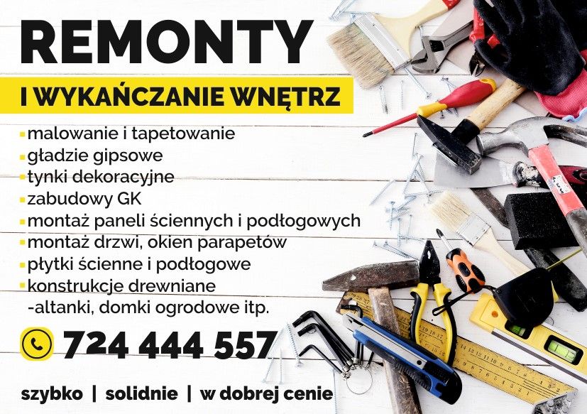 REMONTY,wykonczenia