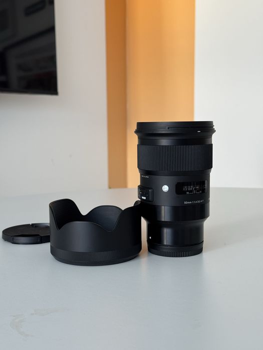 Sigma 50mm f/1.4 DG HSM ART (montagem FE) – Como Nova