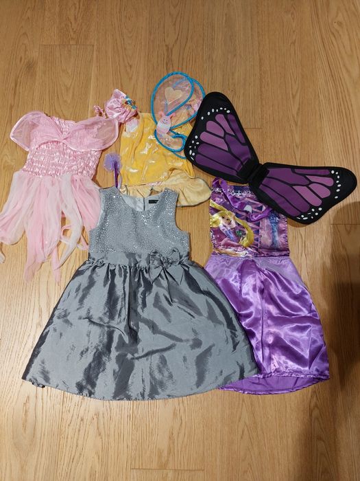 Strój księżniczki motylka wróżki czarodziejki