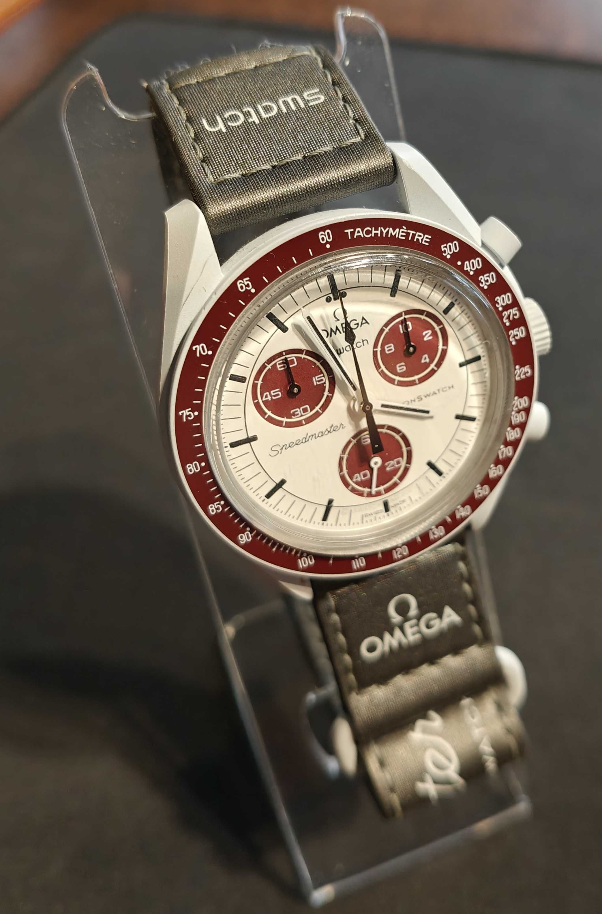 Zegarek OMEGA x SWATCH Mission To Pluto/ SO33M101/ Stan BDB/ Warto!