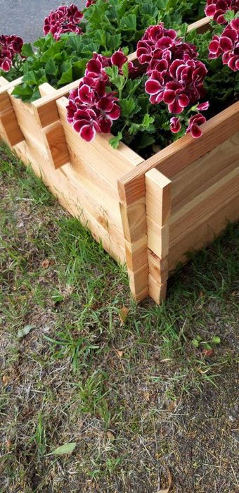 Zielnik warzywnik kwietnik donica drewniane