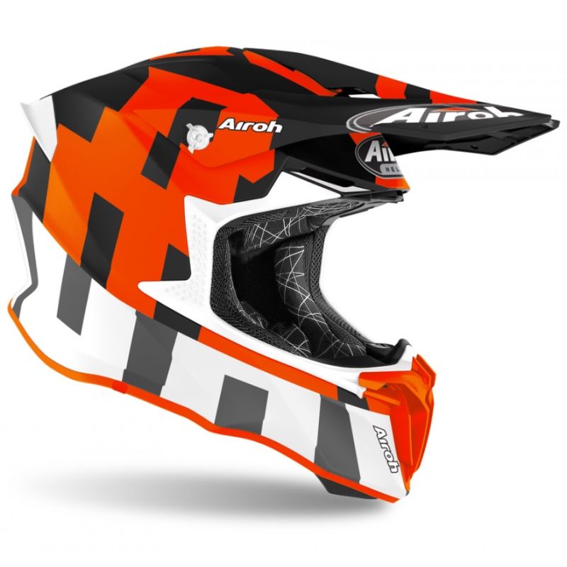 Kask AIROH Twist 2.0 Frame Orange Matt rozmiar L