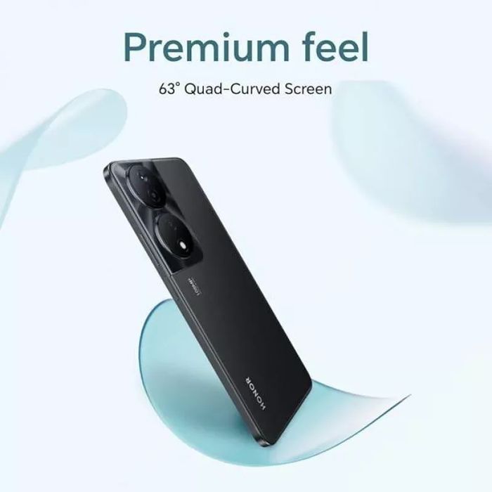 Honor 90 Smart 5g c/novo capa e película sem riscos ou anomalias