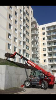 Wynajem ładowarki teleskopowej Manitou