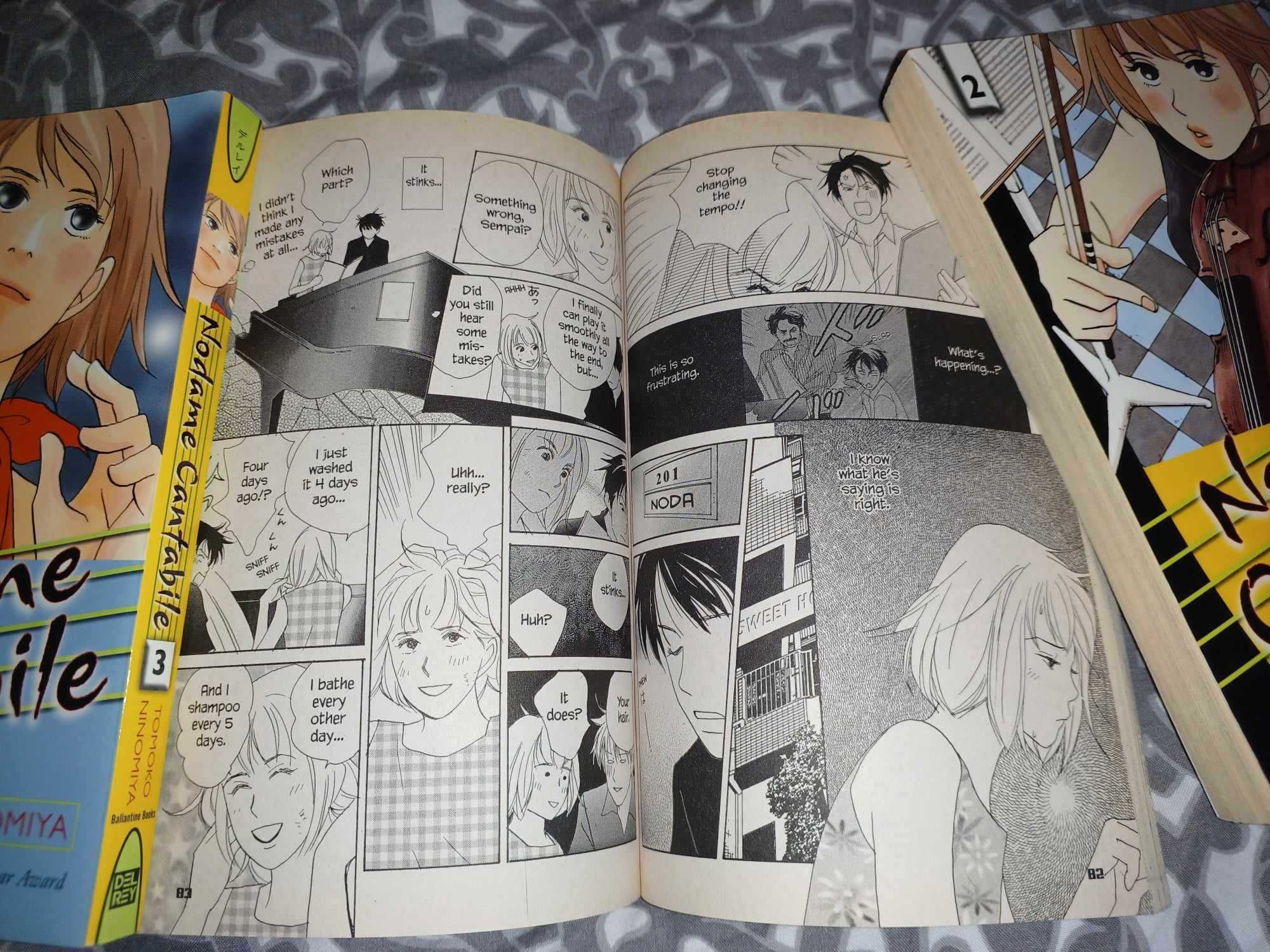 Манга Nodame Cantabile, Vol. 1-3. Del Rey Manga