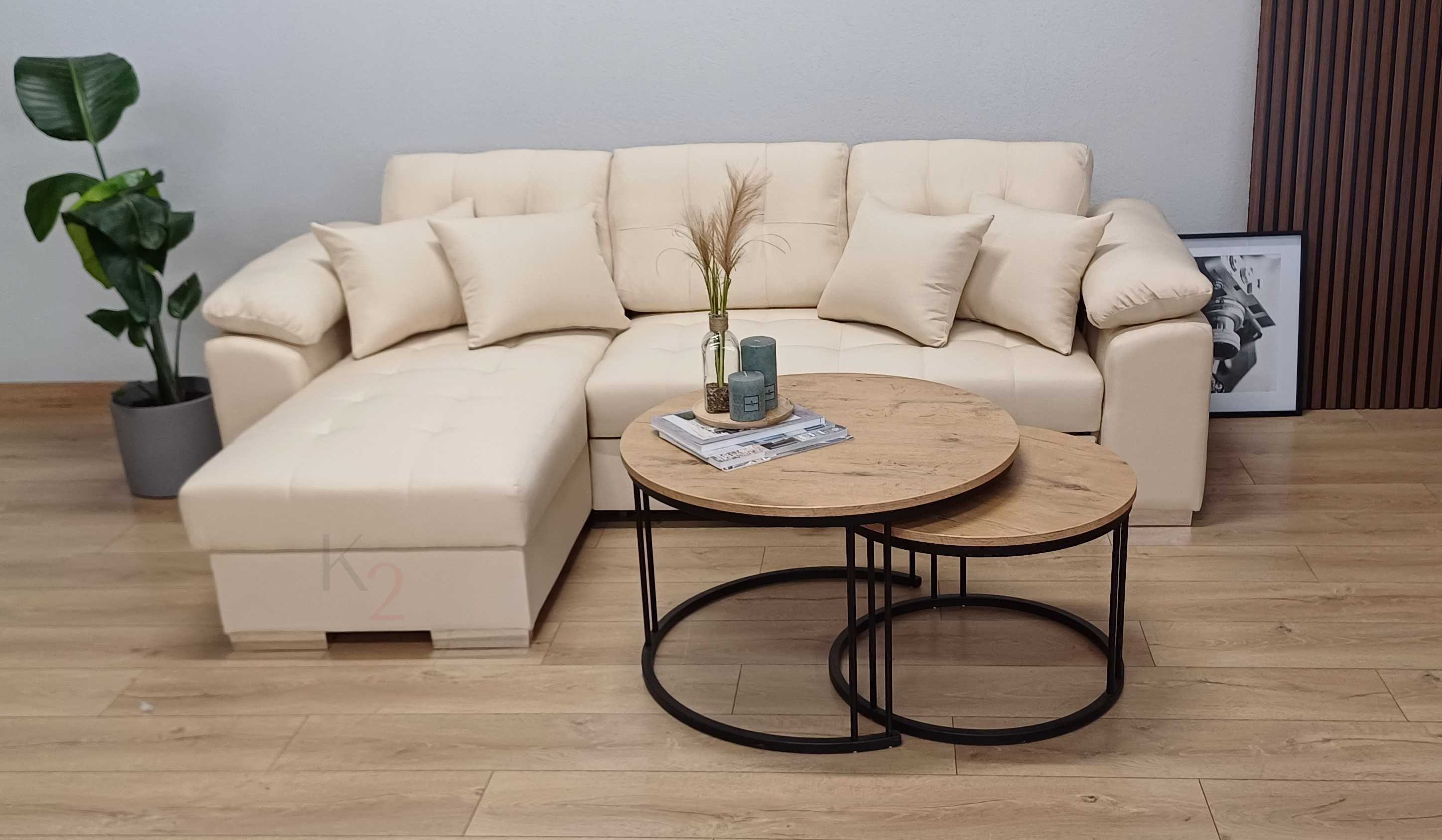 Narożnik DENVER, rogówka, sofa, mały do salonu USB +GRATIS