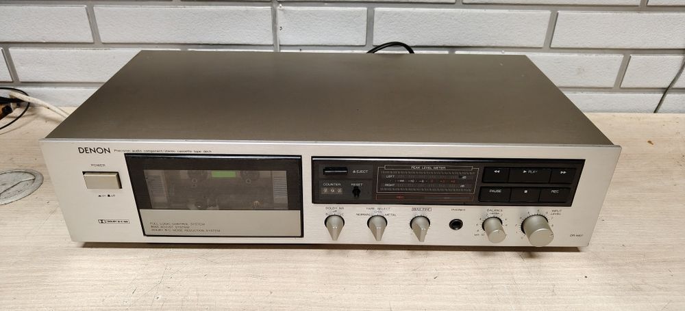 Magnetofon deck DENON RD-M07. Po serwisie