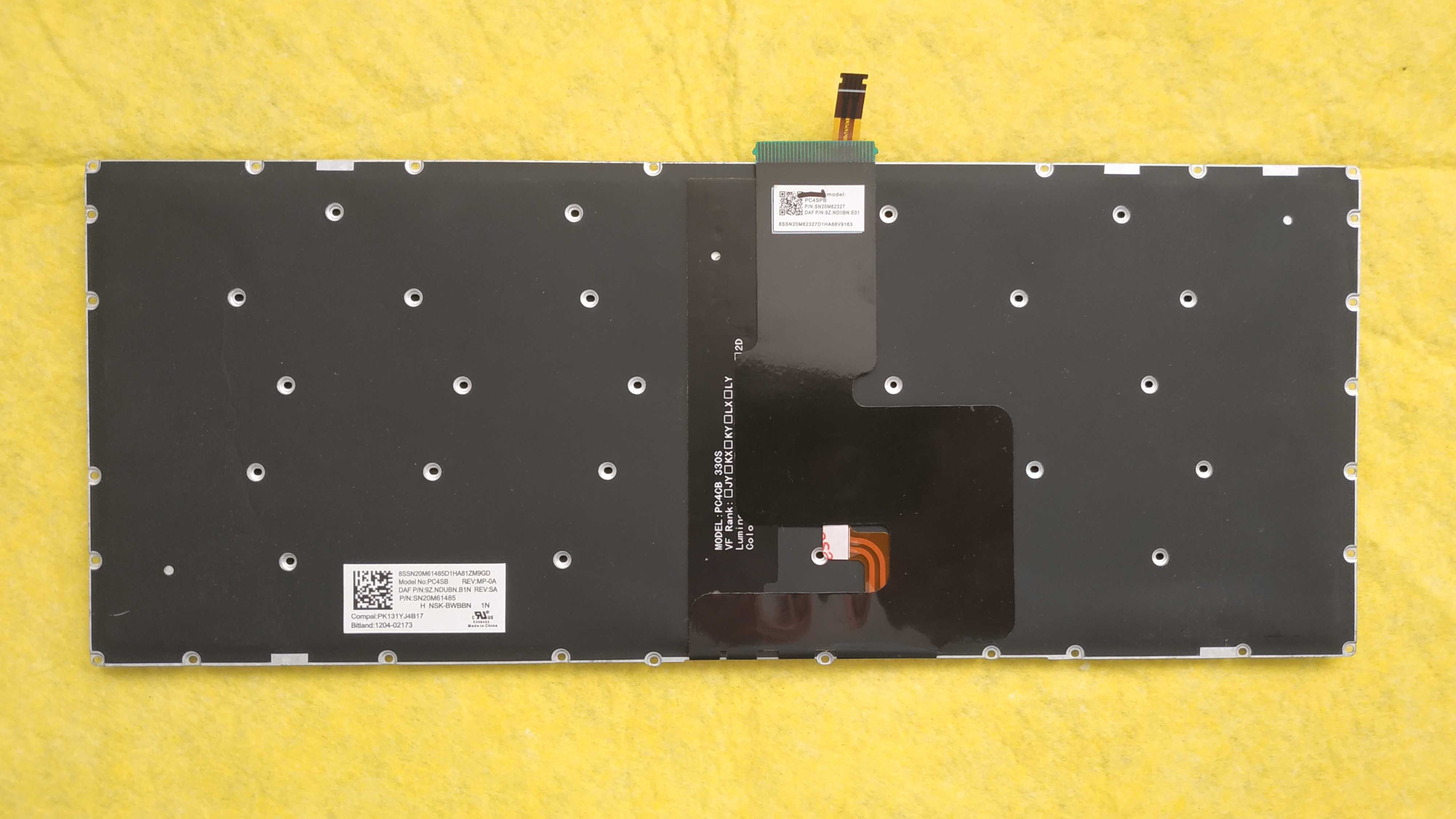 Клавиатура для LENOVO (IdeaPad 320-14 series) rus onyx black