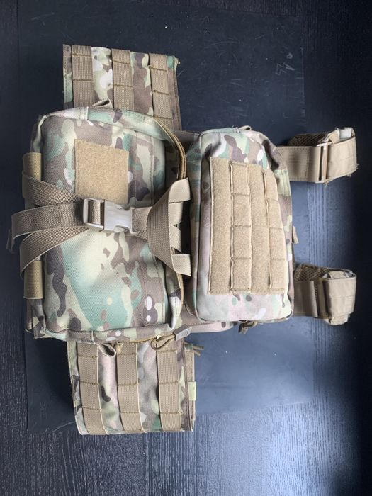 Colete airsoft multicam 8fields