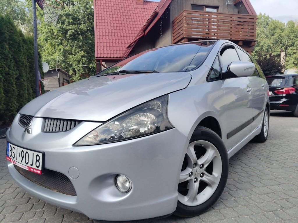 Mitsubishi Grandis 2.4 Alu Clima Niezawodny 6 osób ZAREJESTROWANY