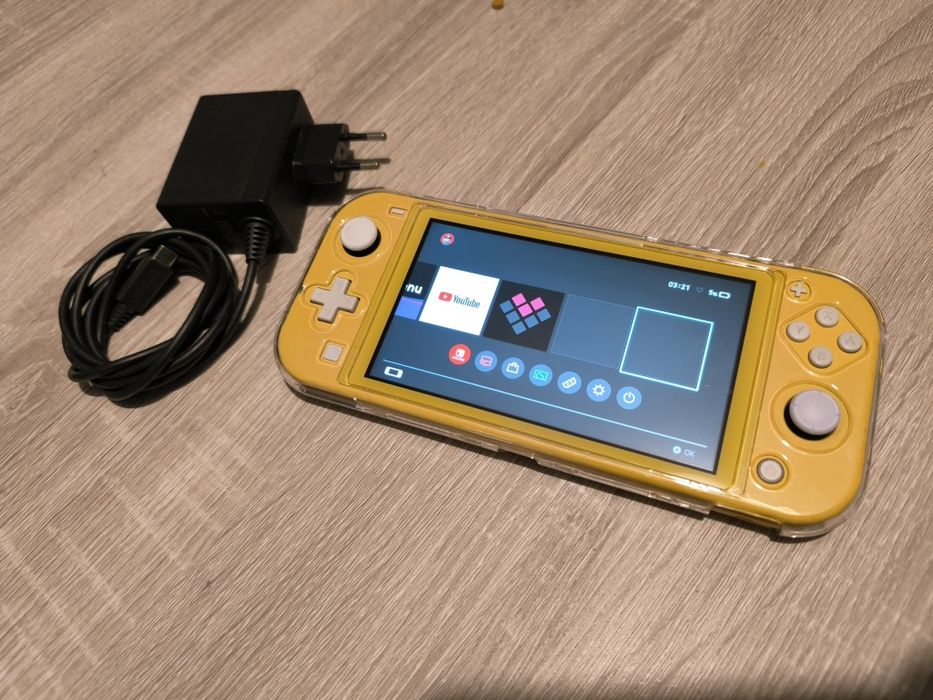 Nintendo switch lite desbloqueada
