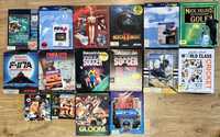 GRY Amiga PC BIG BOX Mortal Kombat Gloom Soccer Gunship Silent Service