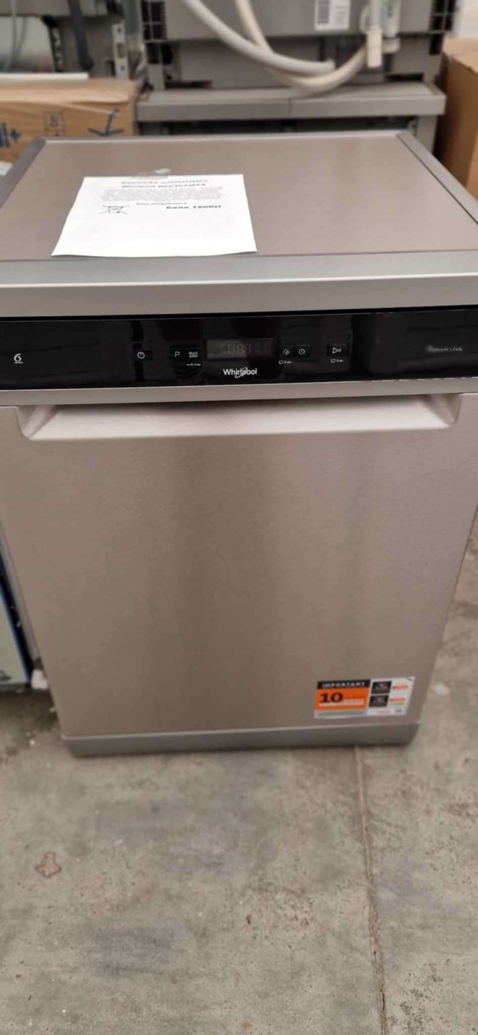 Nowa Zmywarka wolnostojąca Whirlpool WFC3C33PFX  24m-ce gw. FV23%