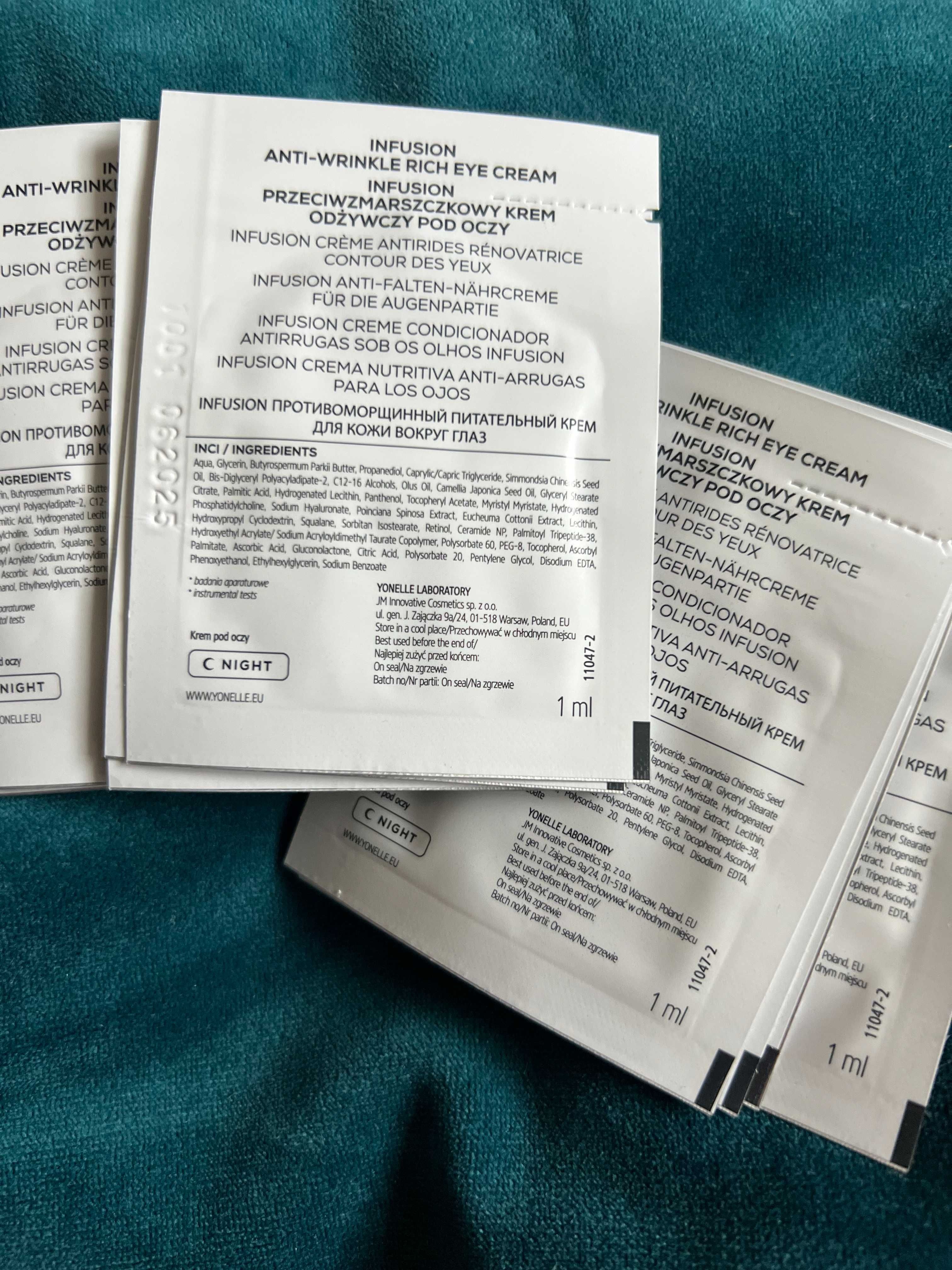 Yonelle Infusion Przeciwzmarszczkowy Krem Pod Oczy 10 ml