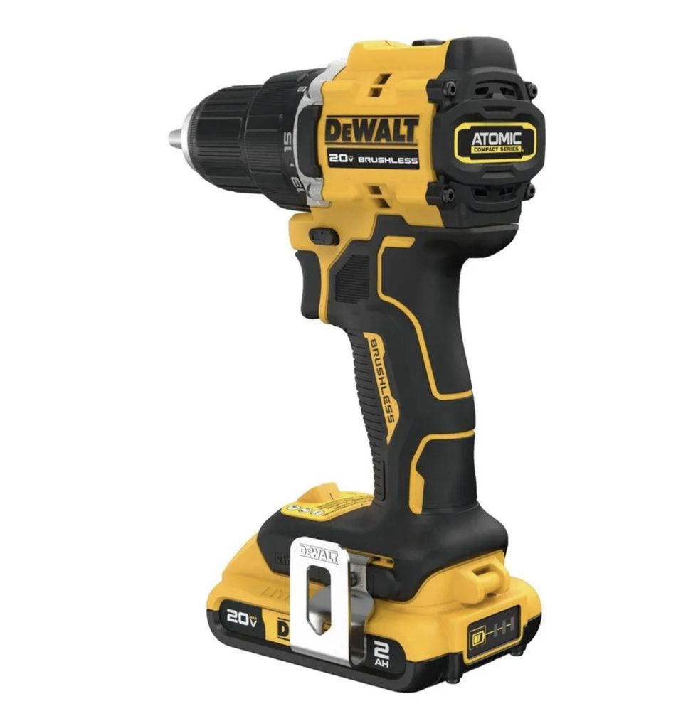 Акумуляторний ударний дриль-шуруповерт DEWALT DCD794D1 Atomic 20V