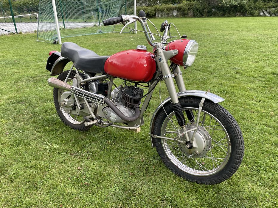 NV 36 Motocykl wojskowy z 1954 roku