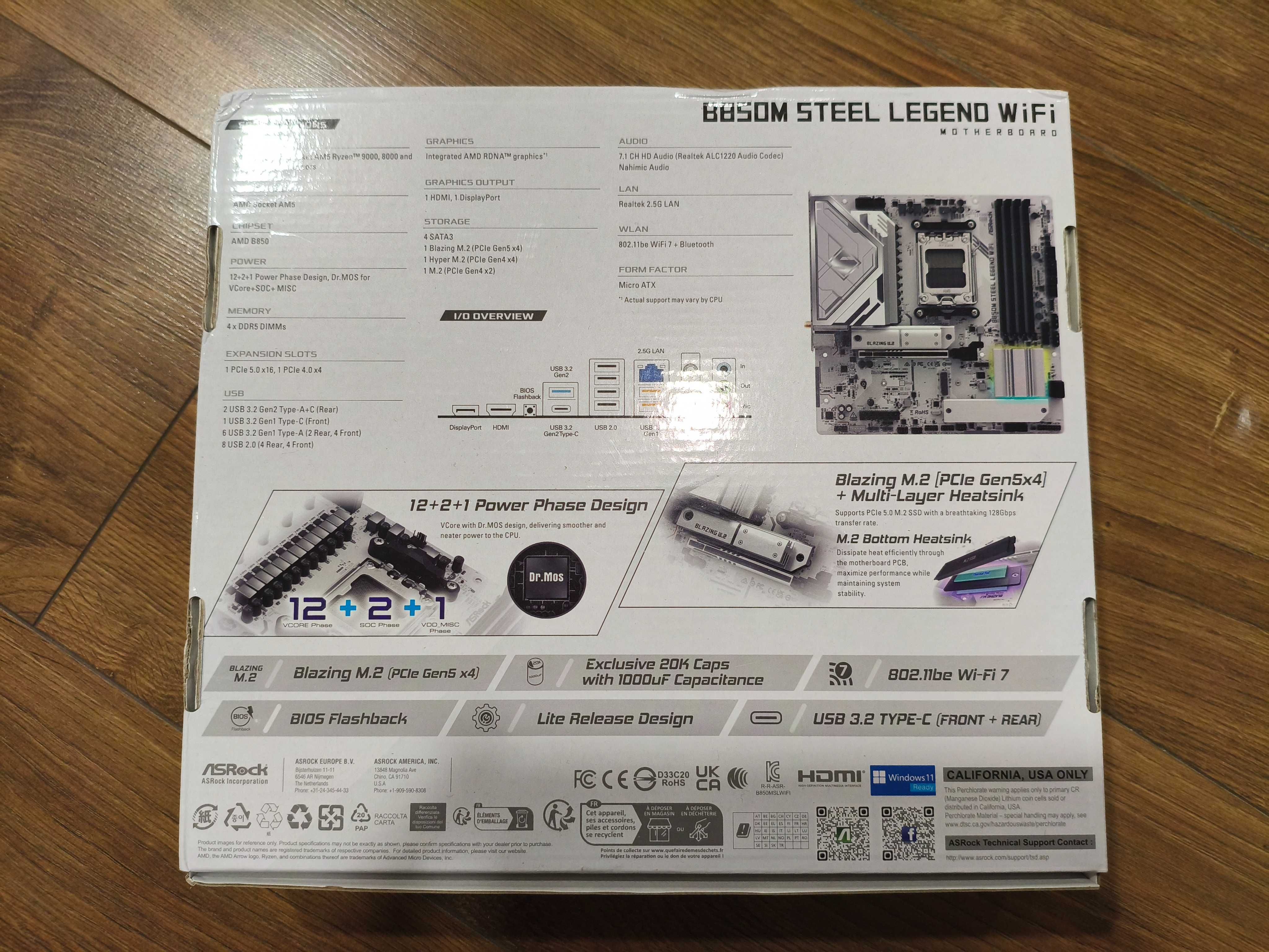 ASRock B850M Steel Legend WiFi