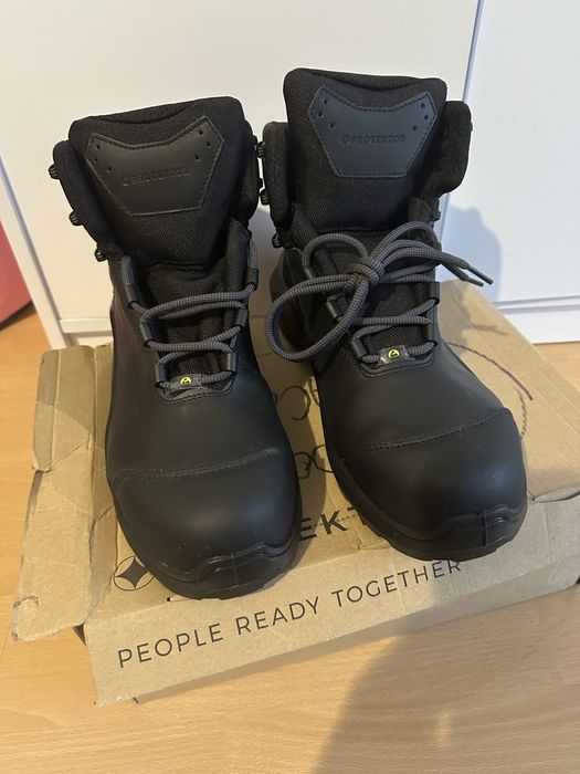 Trzewiki Robocze CONSTRUCT 851 Protektor Czarne S3