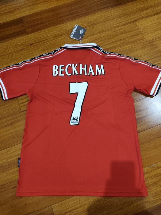 Camisola retro Manchester United 98/99 Beckham
