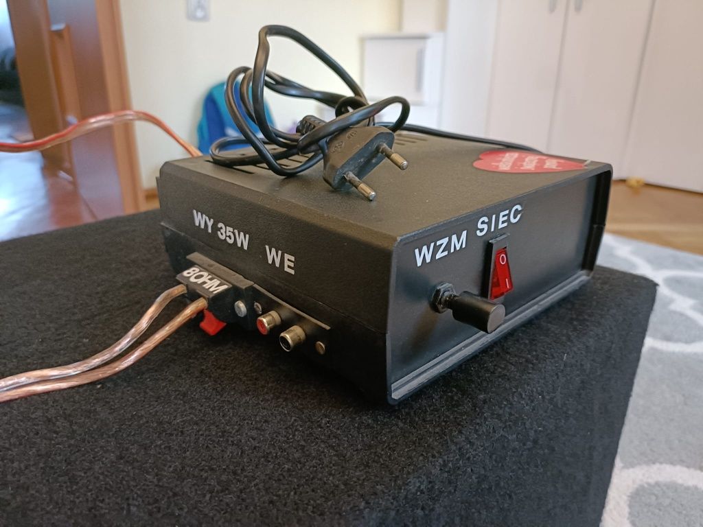 Subwoofer pasywny ze wzmacniaczem 35W DIY