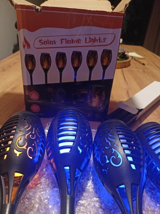 Lampki solarne LED 6 sztuk