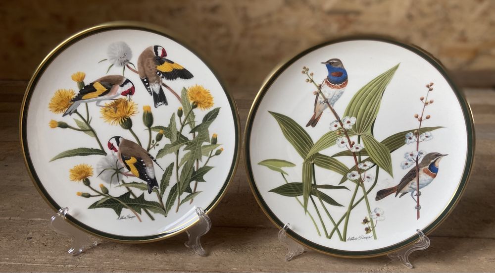 Колекційні тарілки Franklin Porcelain “Songbird of the world”