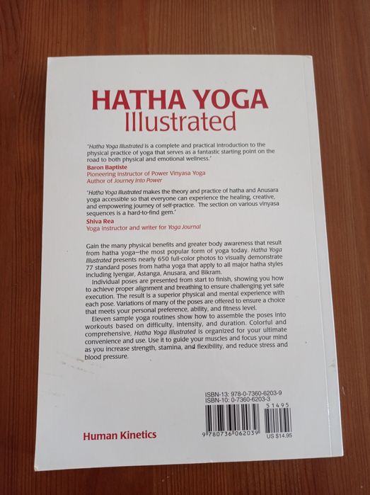 Hatha yoga - illustrated - for greater strength, flexibility and focus