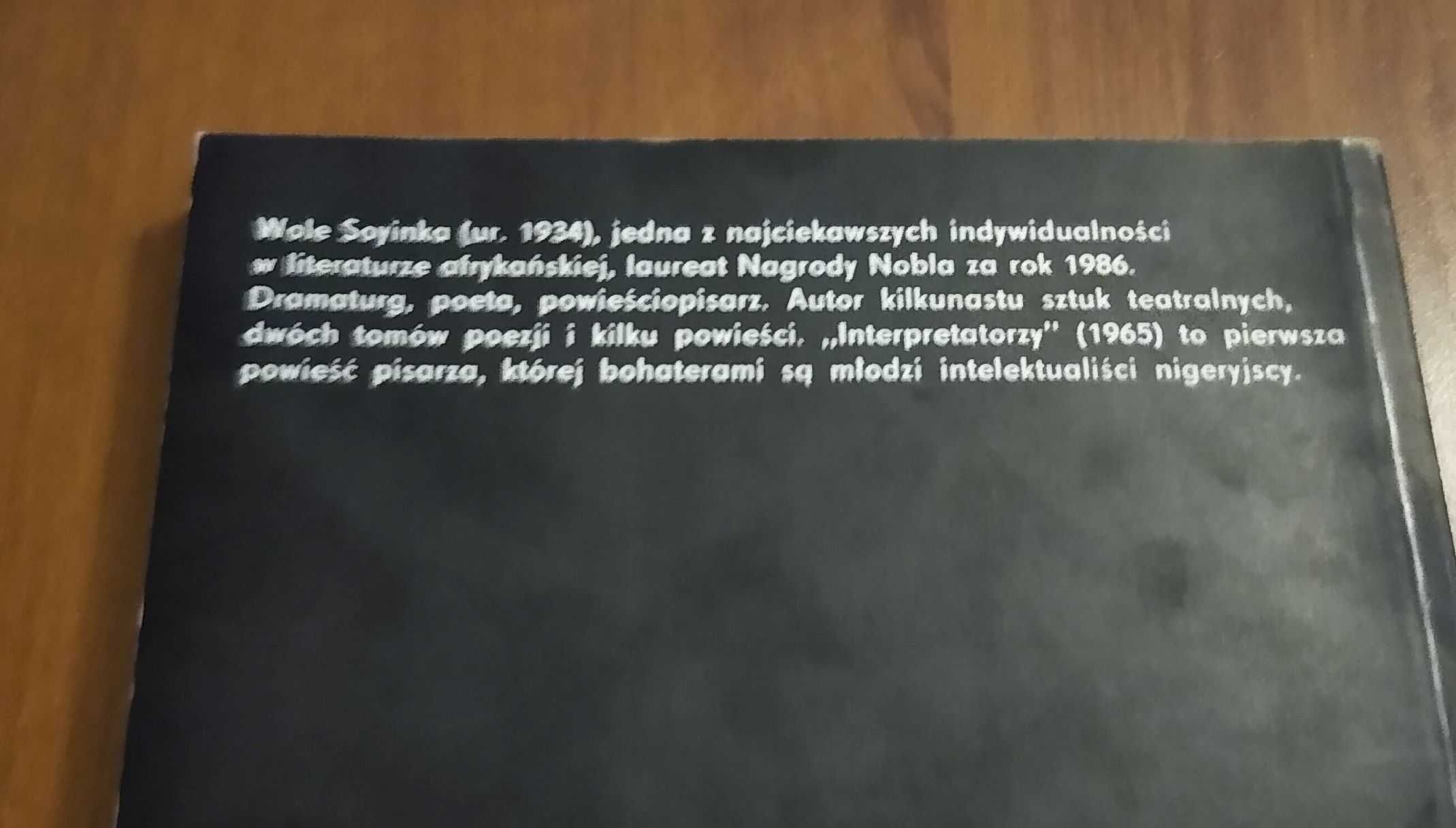 Interpretatorzy / Wole Soyinka ; przeł. Ewa Fiszer.