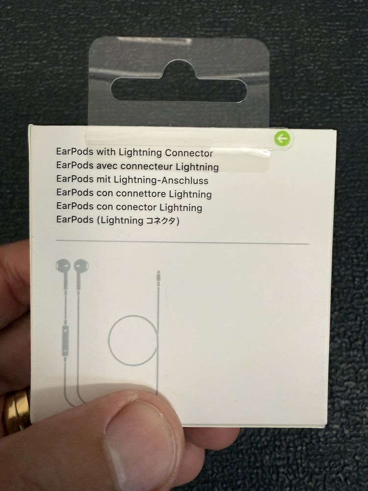 EarPods Apple Lightning Originais (Caixa Selada)