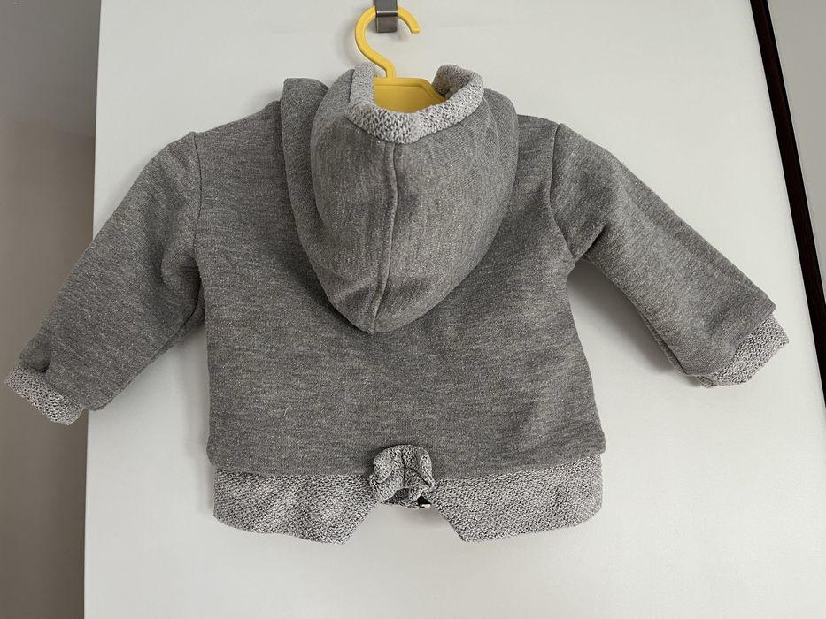Bluza szara dla dziewczynki 68