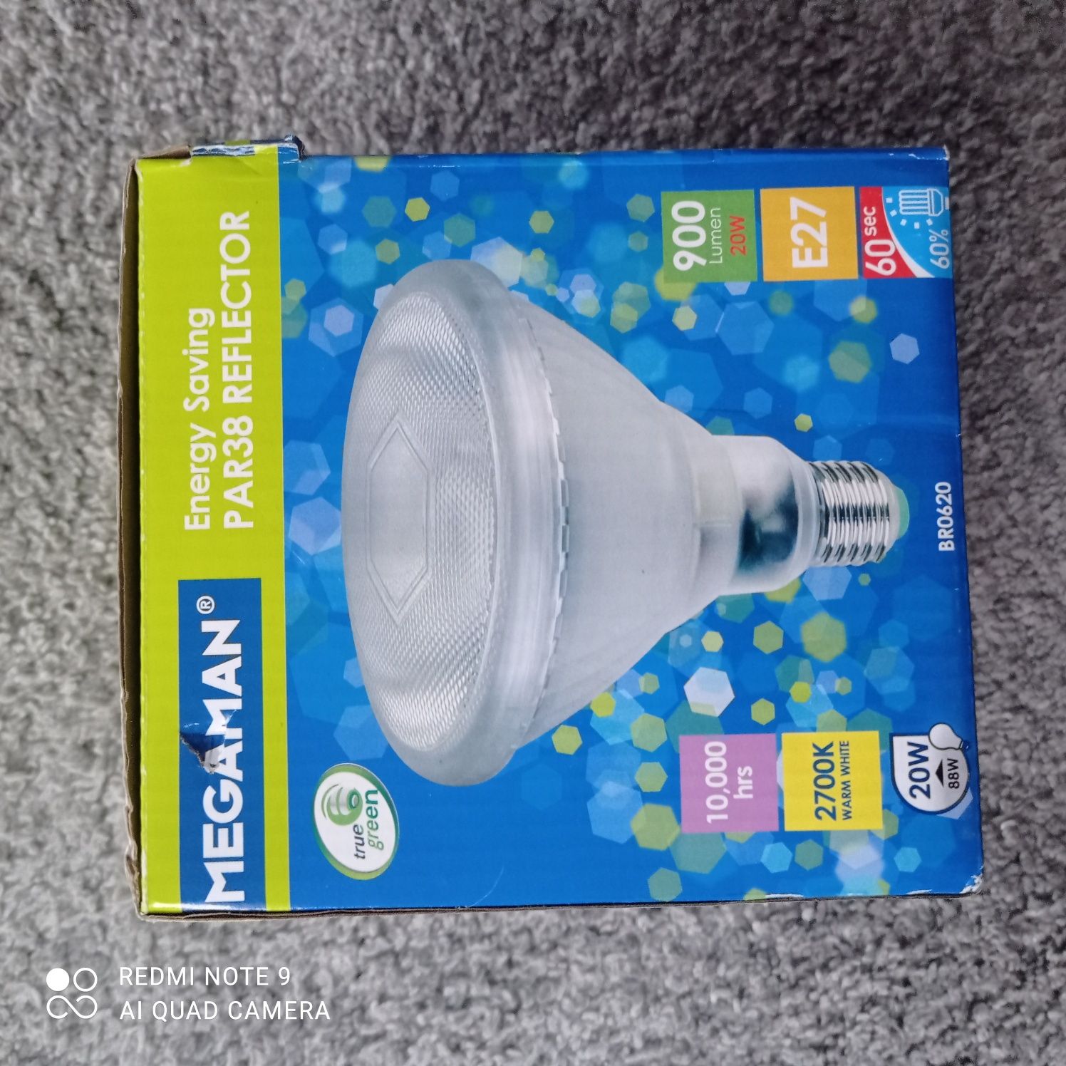 MEGAMAN żarówka Energy Saving PAR 38