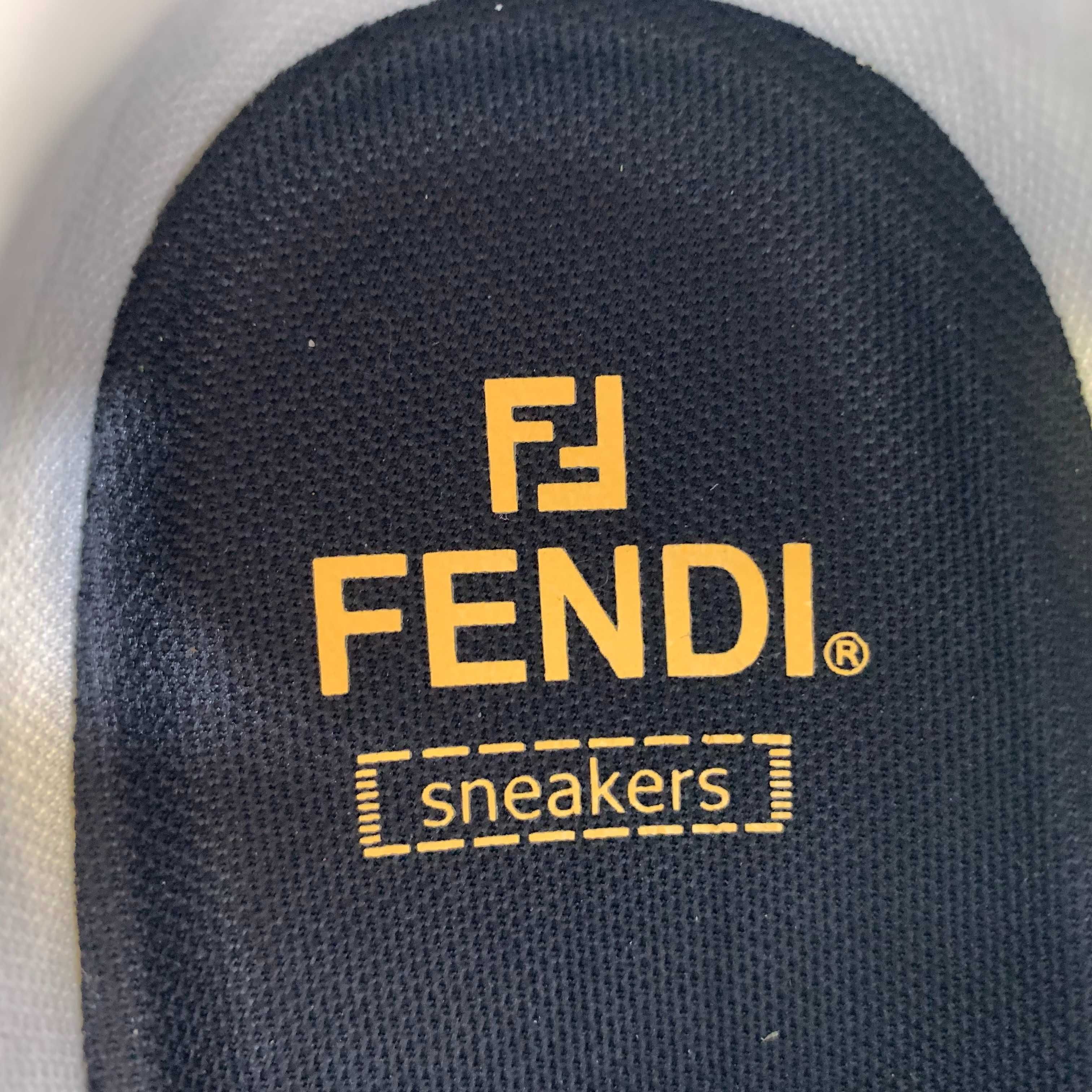 Кроссовки Fendi Faster Trainer Nabuk Фенди кроссовки