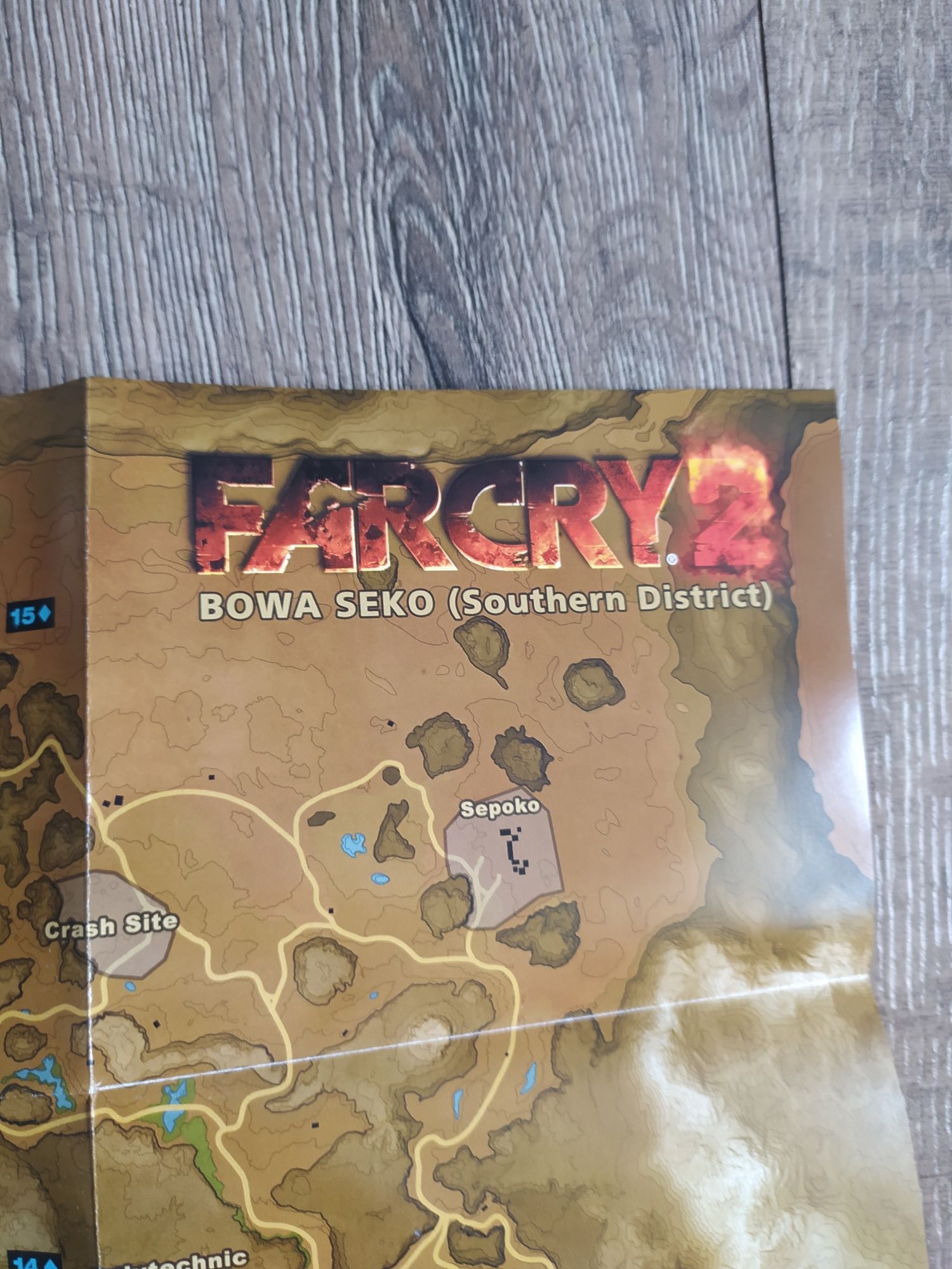 Mapa plakat Farcry 2 PS3 Wysyłka