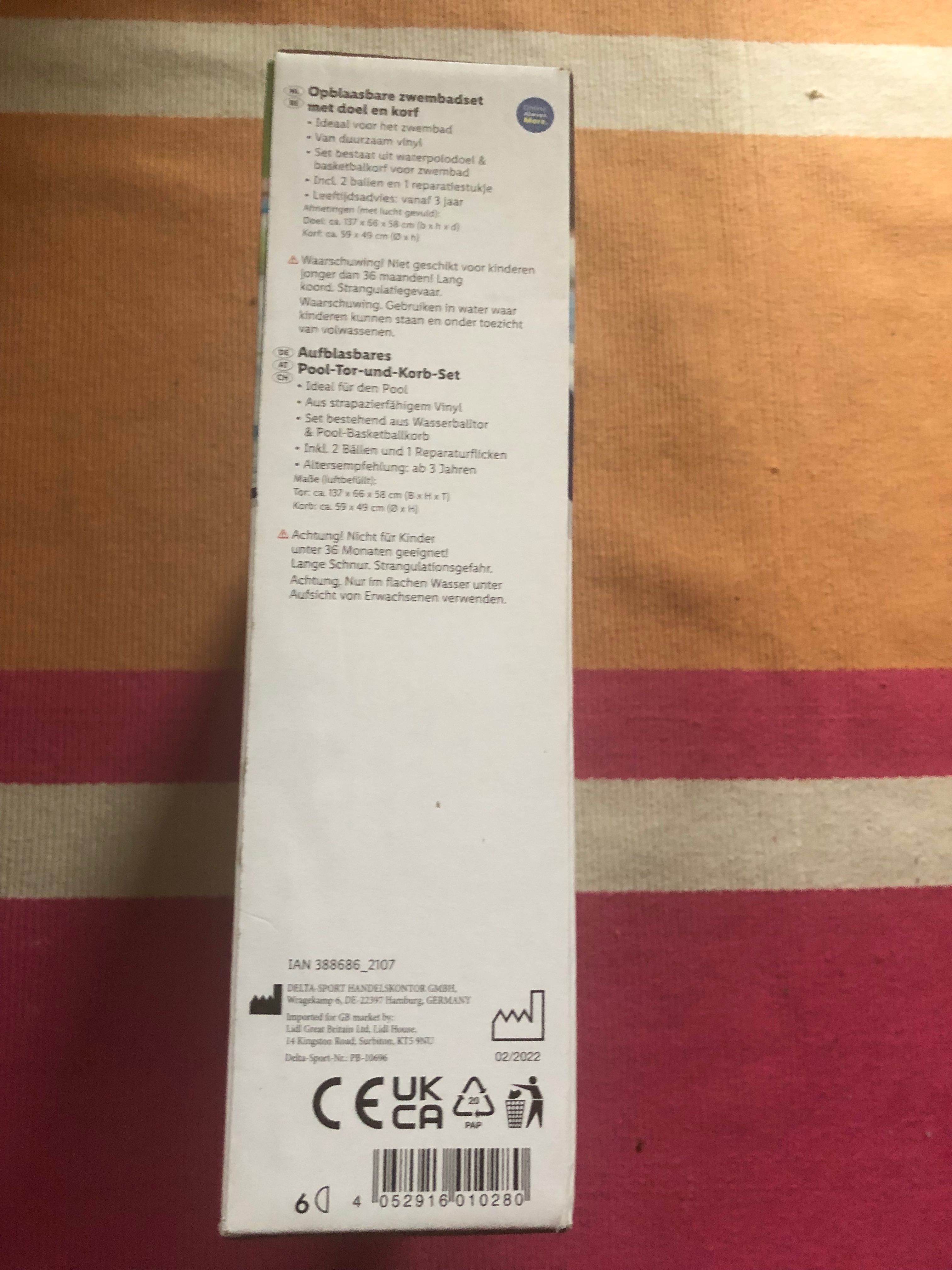 Conjunto de 2 insufláveis piscina Novos