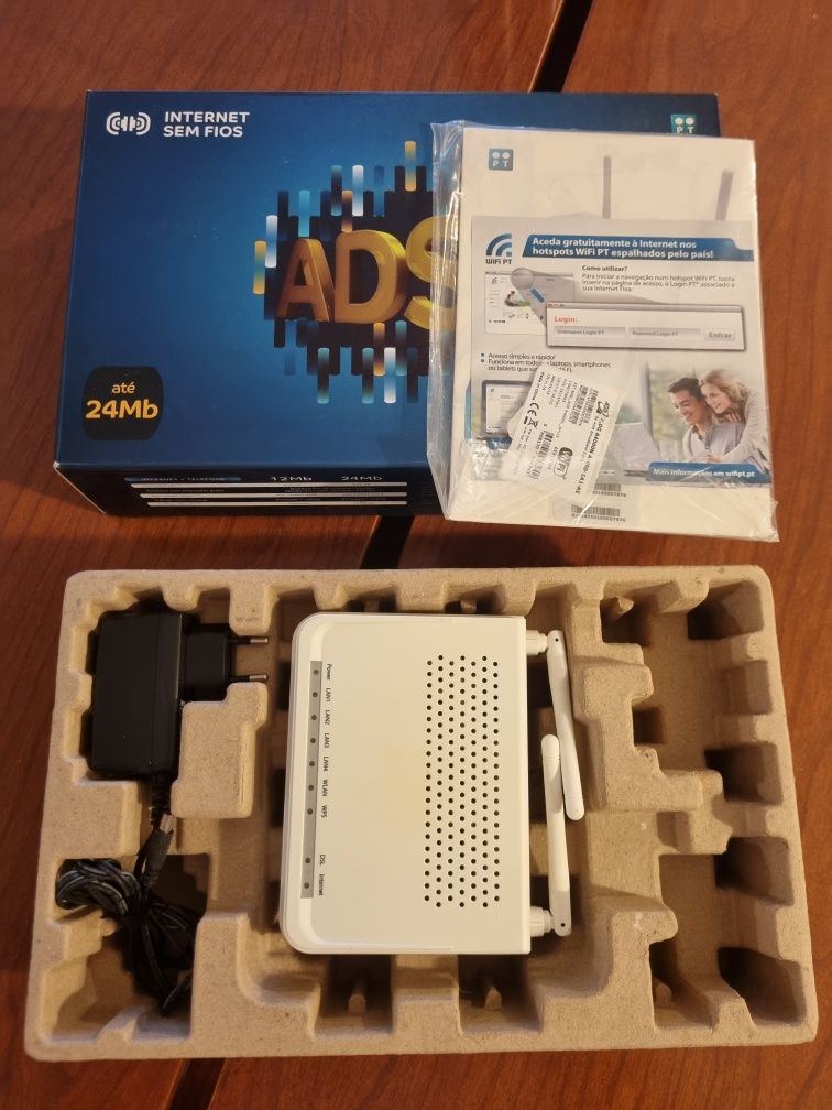 Sapo MEO kit ADSL internet router antigos