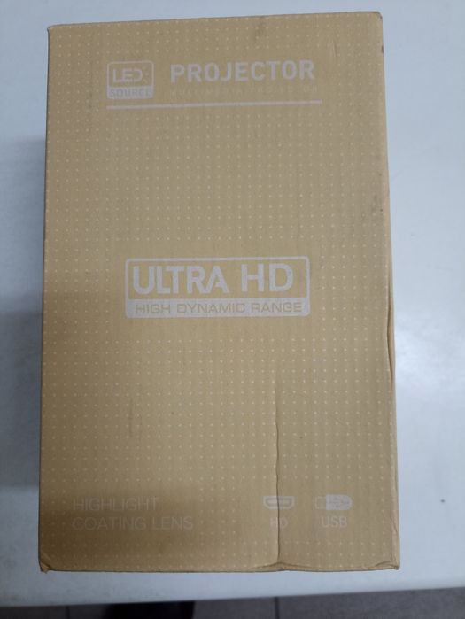 Projetor ultraHD novo