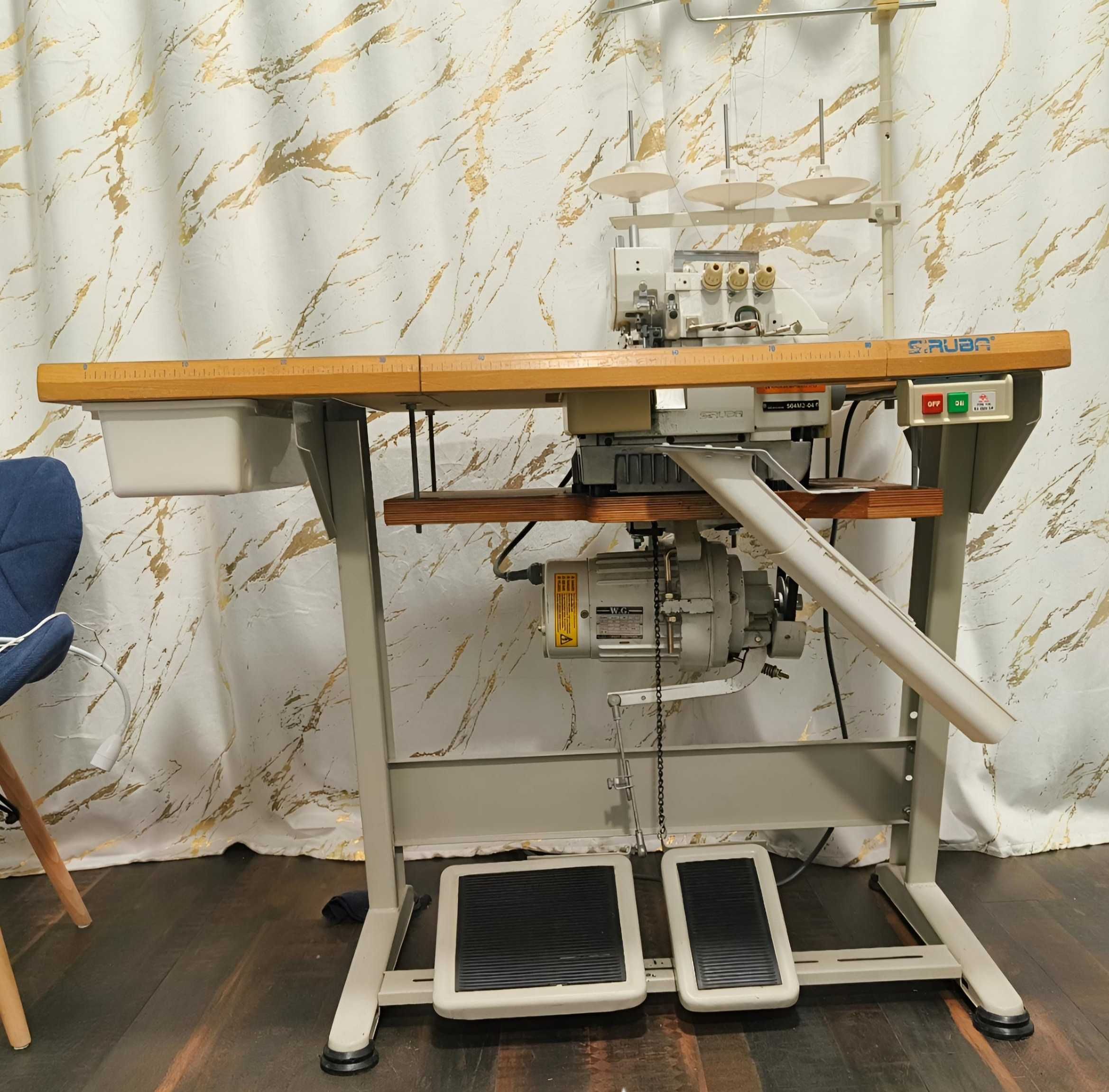 Owerlok 3 nitkowy overlock siruba maszyna przemysłowa owerlock Siruba