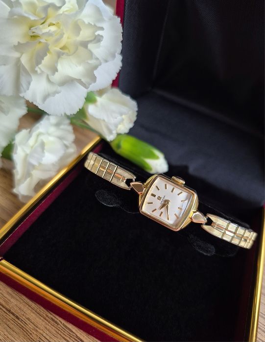 Prześliczny stary zegarek mechaniczny Omega