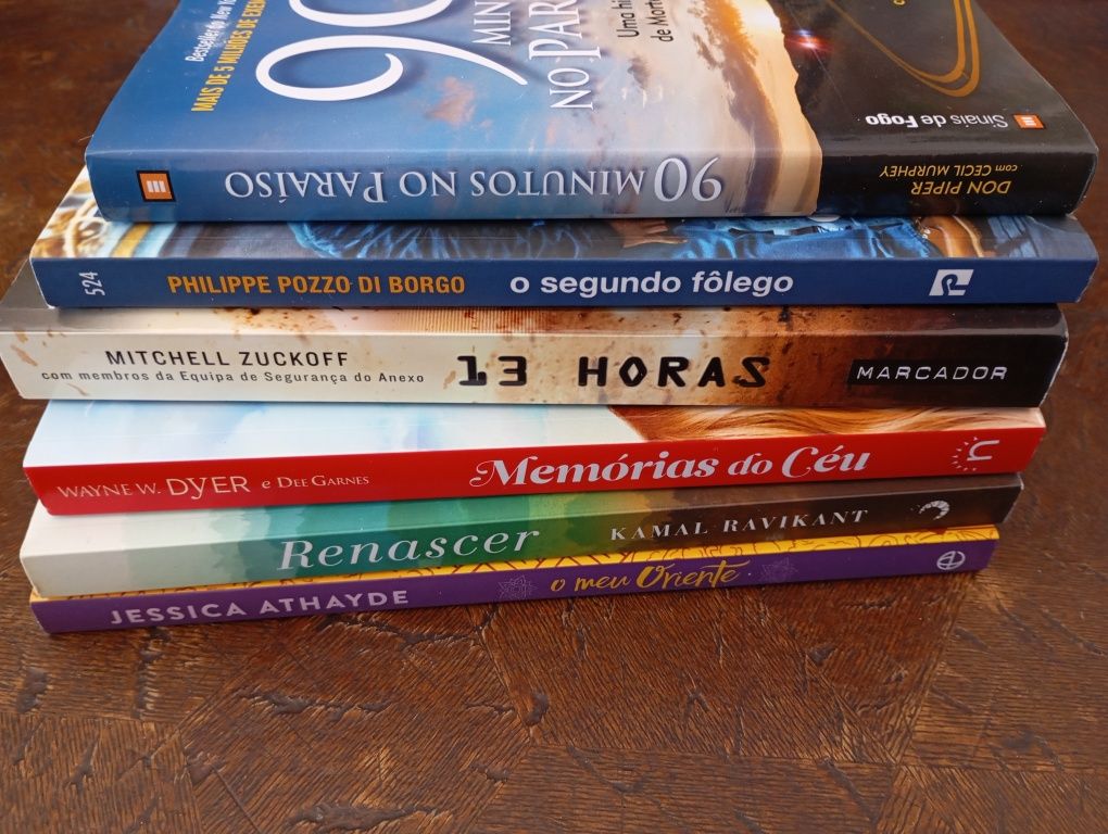 Livros variados temas