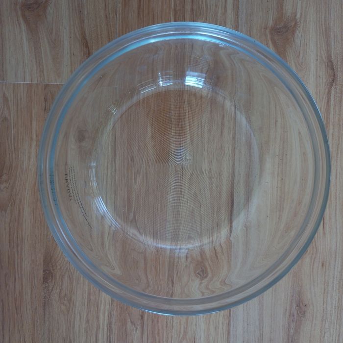 Szklana misa do kombiwaru halogenowego