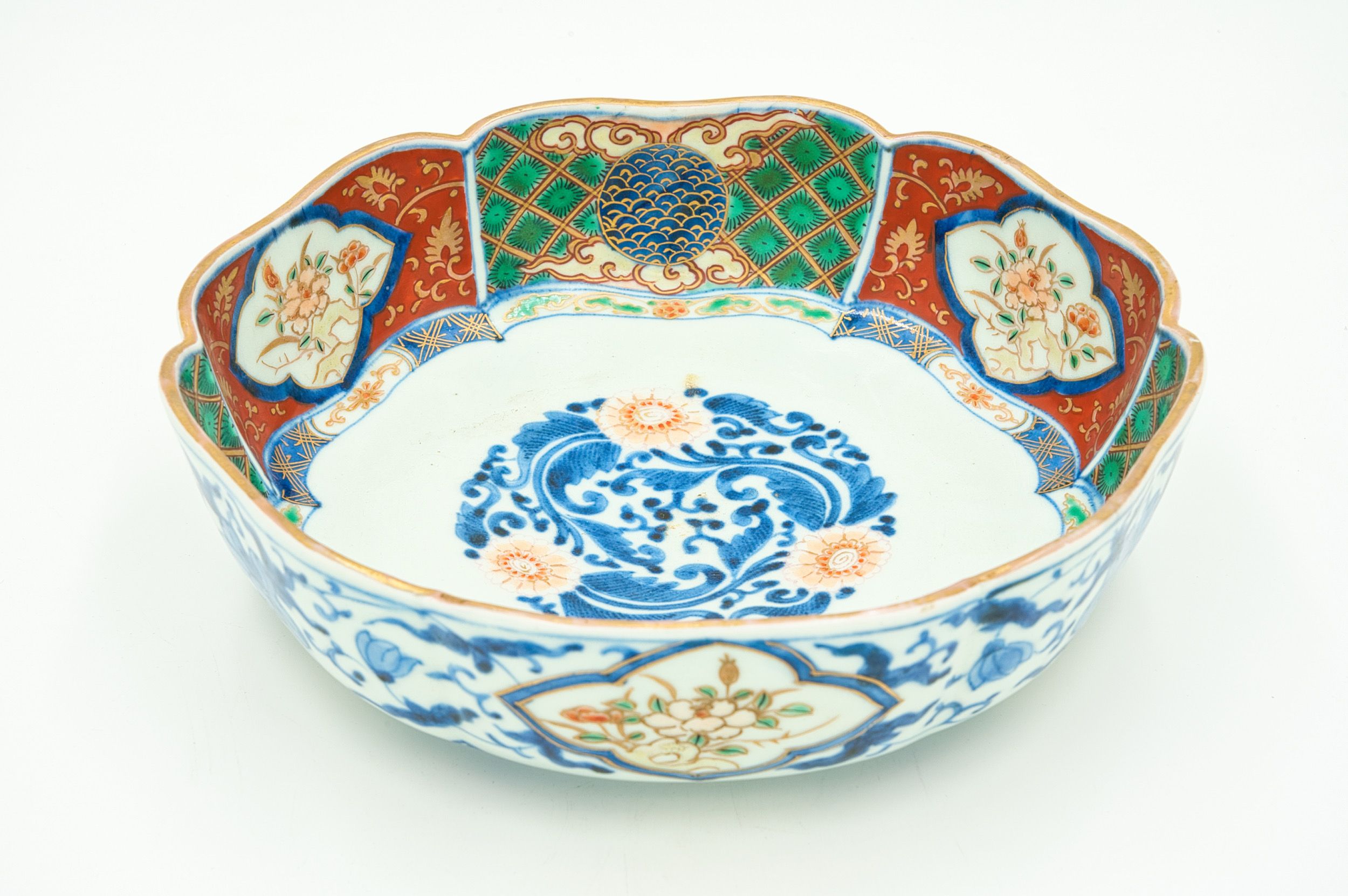 Taça Imari Porcelana Japonesa