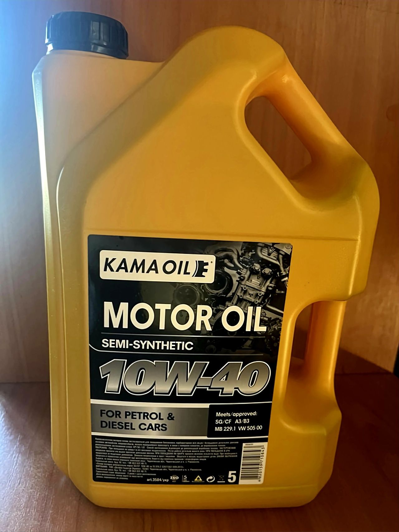 Масло моторне 10w-40 SG/CF полусинтетика Кама Ойл